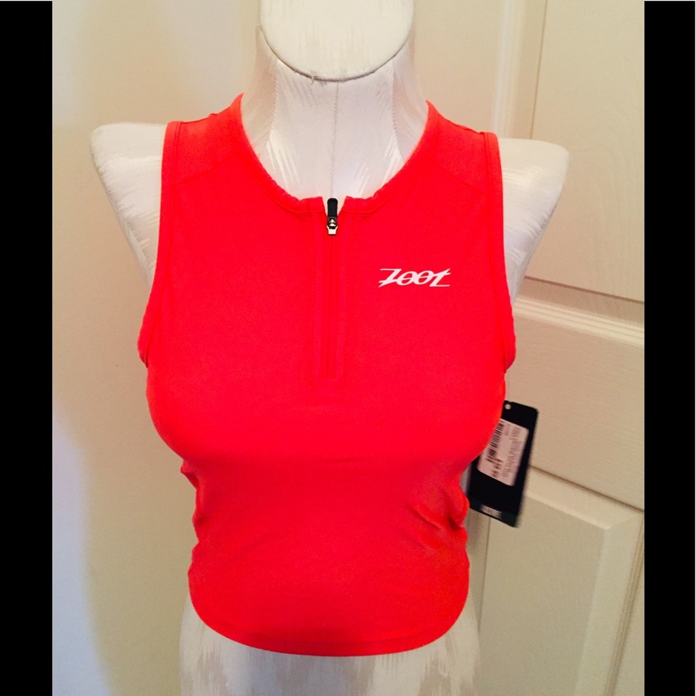 Zoot girls large top poppy $39.99 NWT